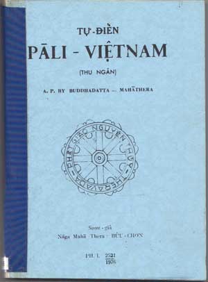 Tự Điển Pāli - Việt Nam - Thư Viện Phật Giáo
