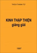 Kinh Thập Thiện giảng giải