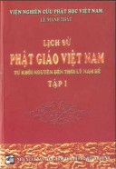 Lịch sử Phật Giáo Việt nam Tập 1 Từ khởi nguyên đến thời Lý Nam Đế