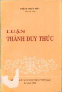 Luận Thành Duy Thức